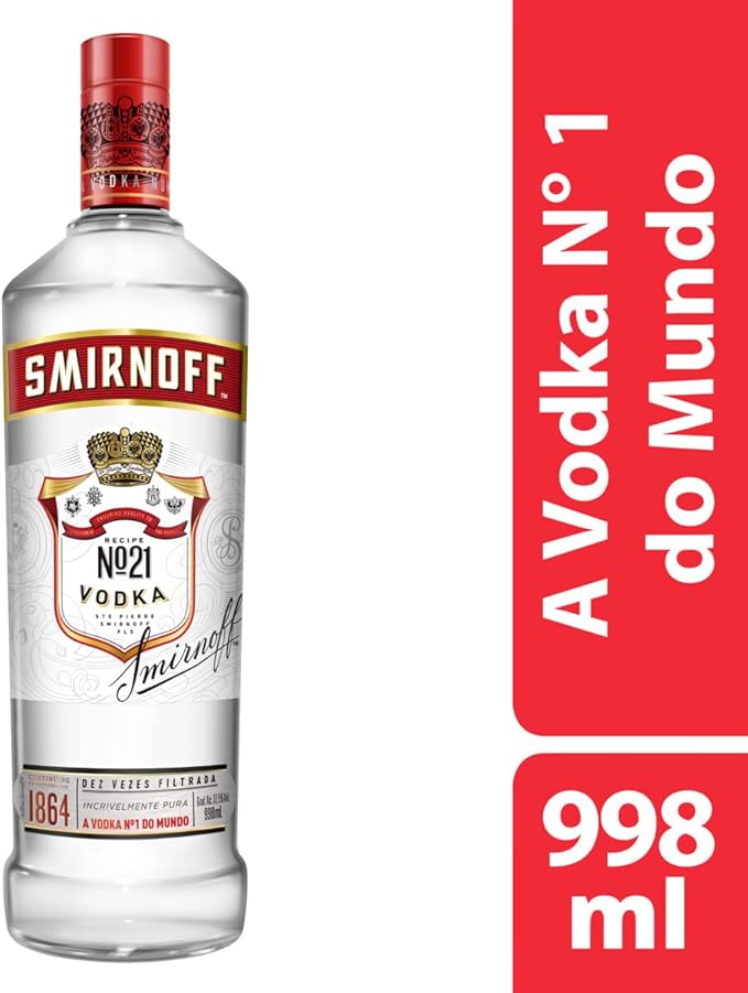 Vodka Smirnoff Red 998ml