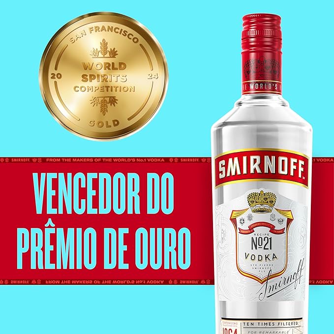 Vodka Smirnoff Red 998ml