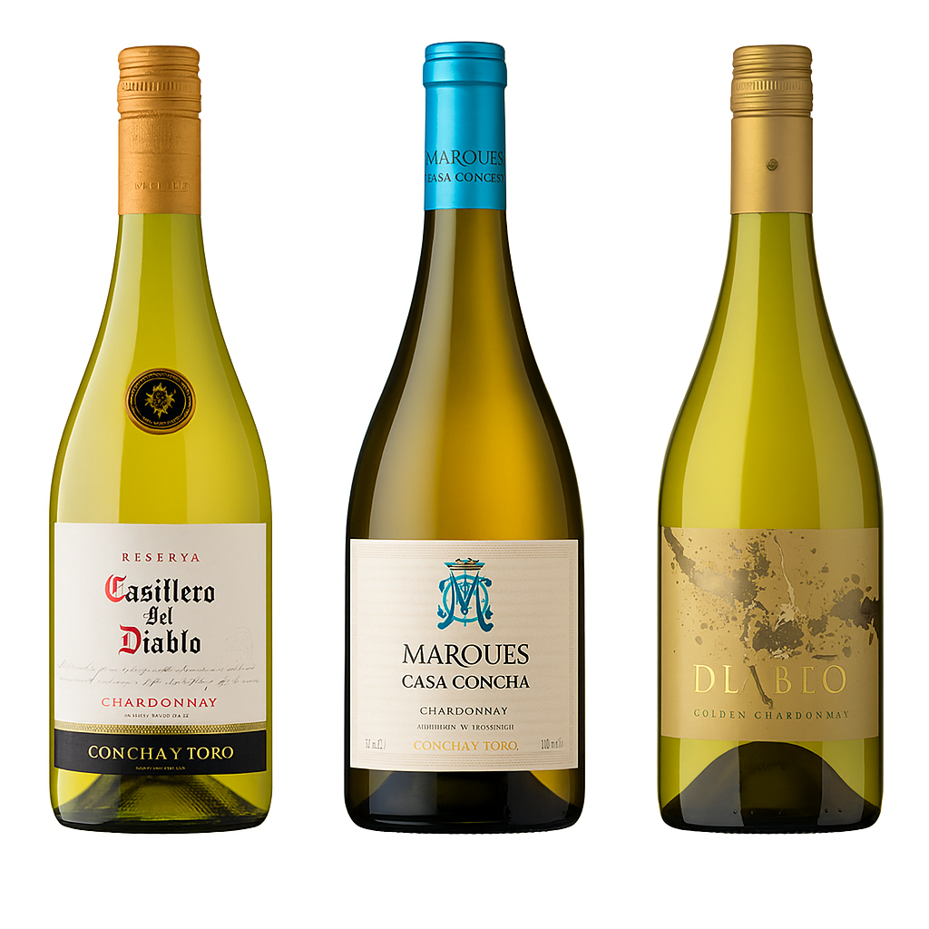 Kit Chardonnay Especiais - 3 garrafas