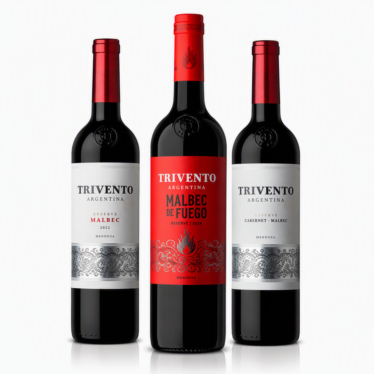 Kit Trivento Malbec Tintos - 3 garrafas