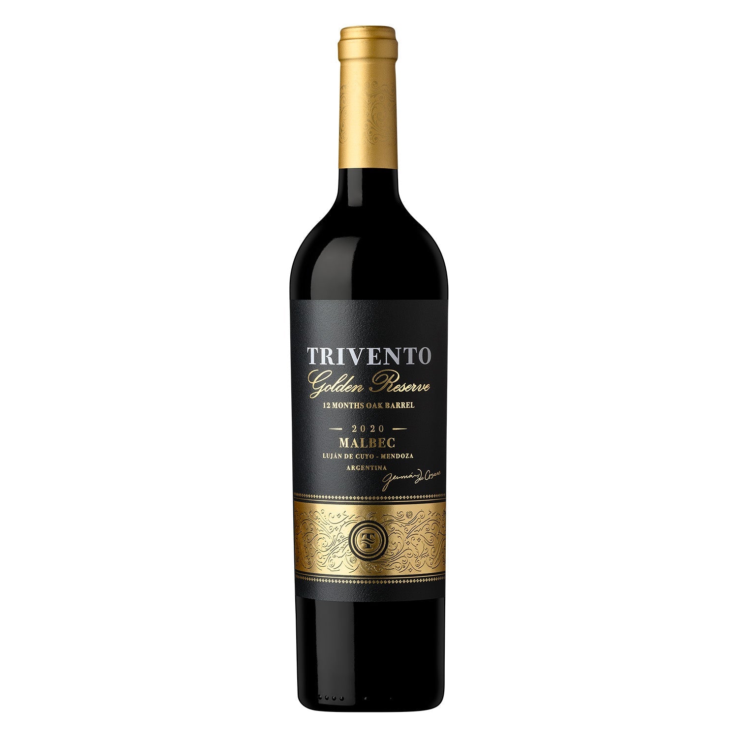 Vinho Trivento Tinto Seco Argentina Golden Reserve Malbec 750ml