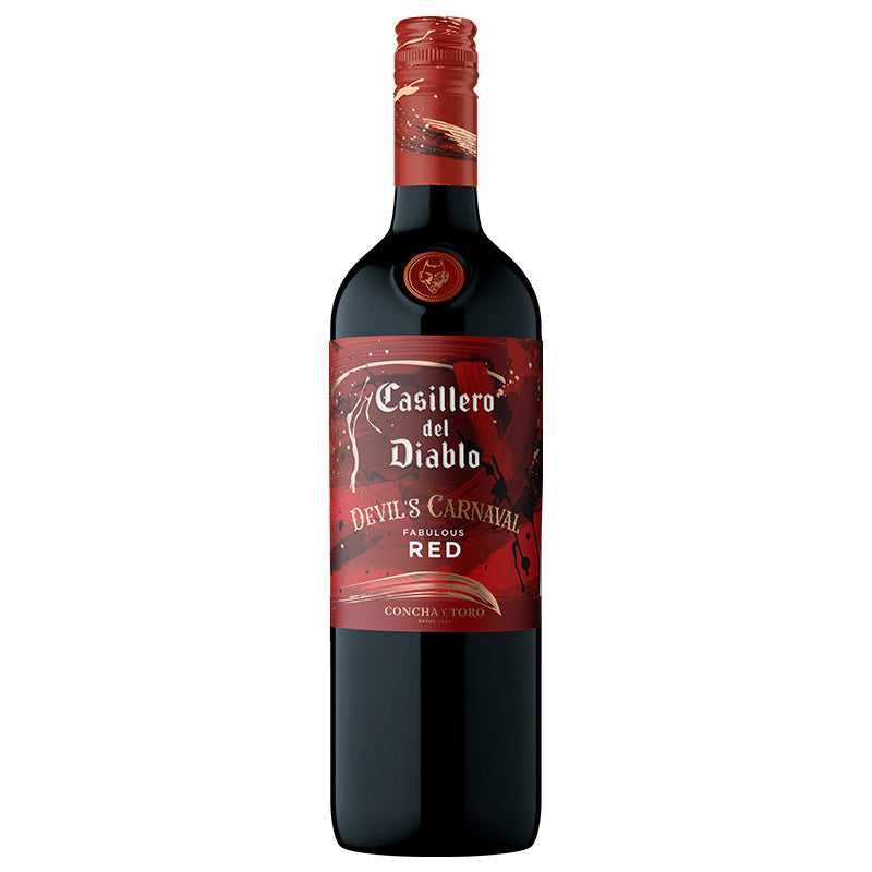 Vinho Casillero Del Diablo Tinto Seco Chile Devil's Carnaval Fabulous Red Blend 750ml