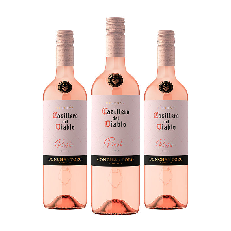 Kit Casillero Del Diablo Rosé - 3 Garrafas
