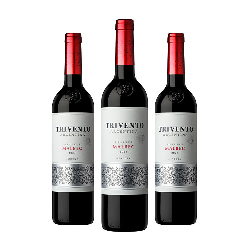 Kit Trivento Reserve Malbec - 3 Garrafas