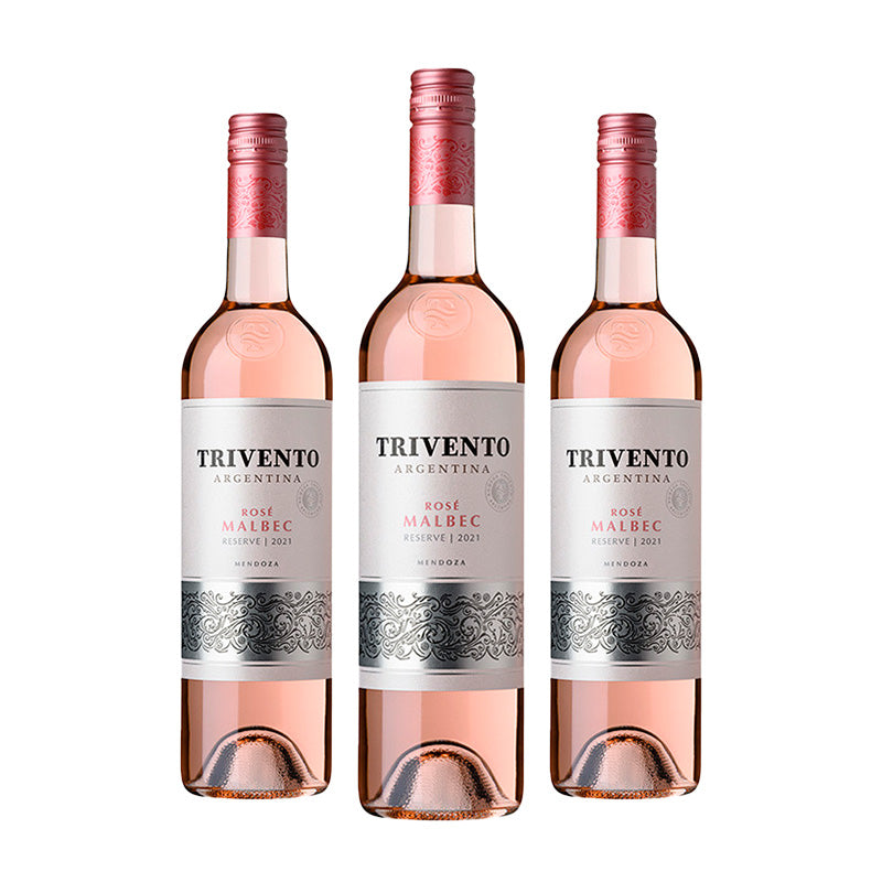 Kit Trivento Rosé Malbec - 3 Garrafas