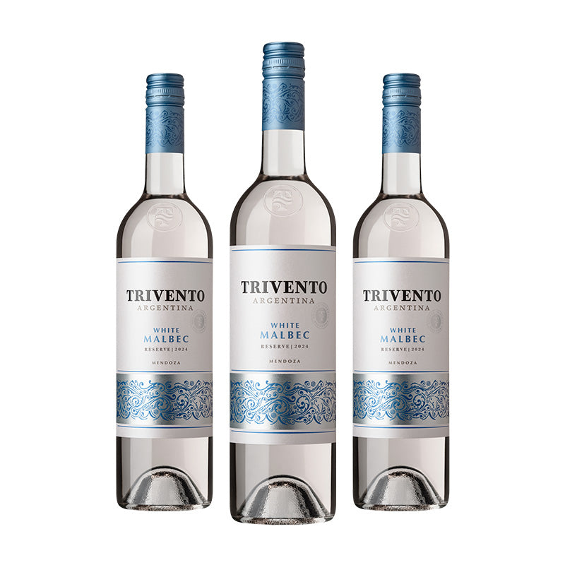 Kit Trivento Reserve White Malbec - 3 Garrafas