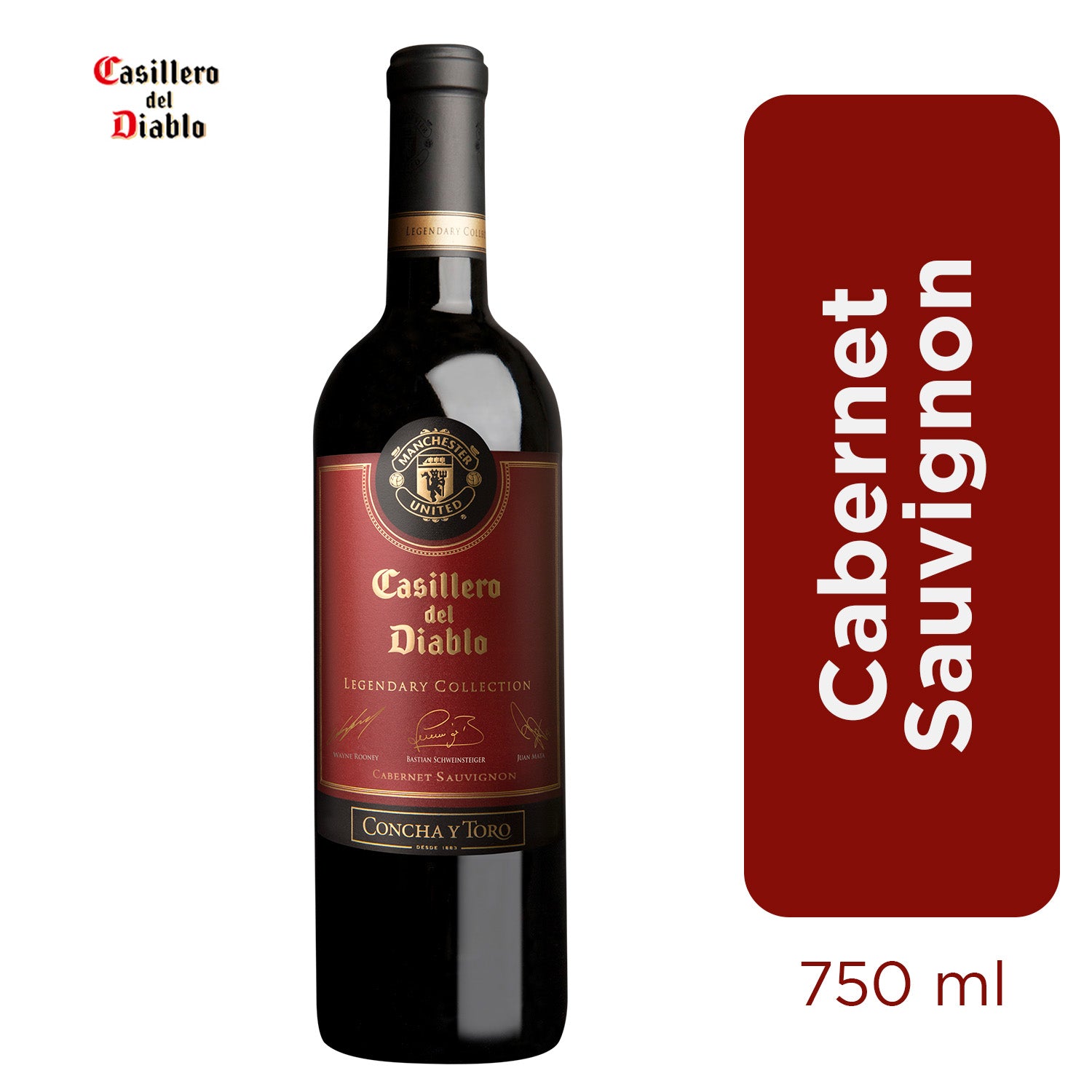 Casillero del Diablo Legendary Collection Manchester United
