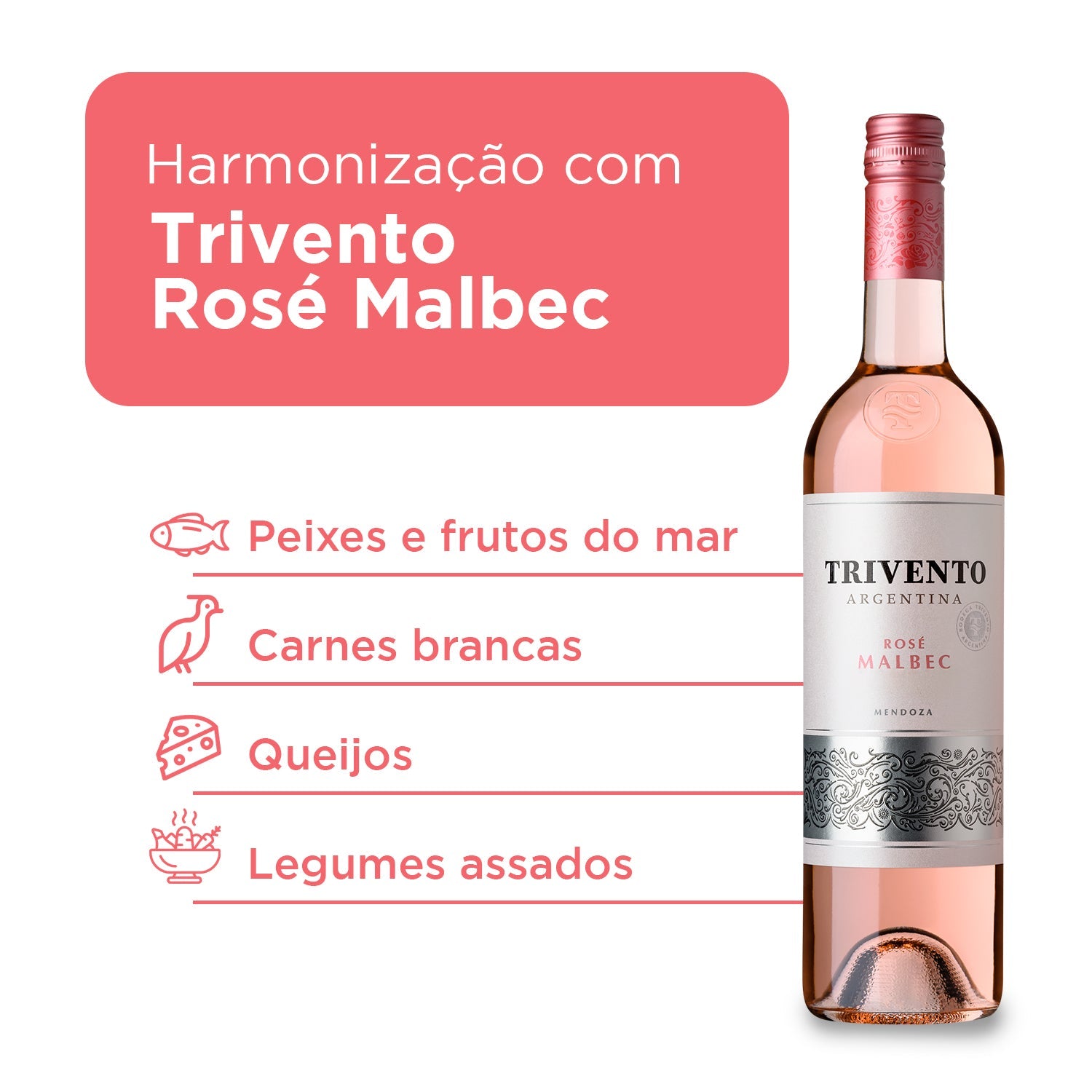 Kit Família Trivento Malbec - 5 garrafas
