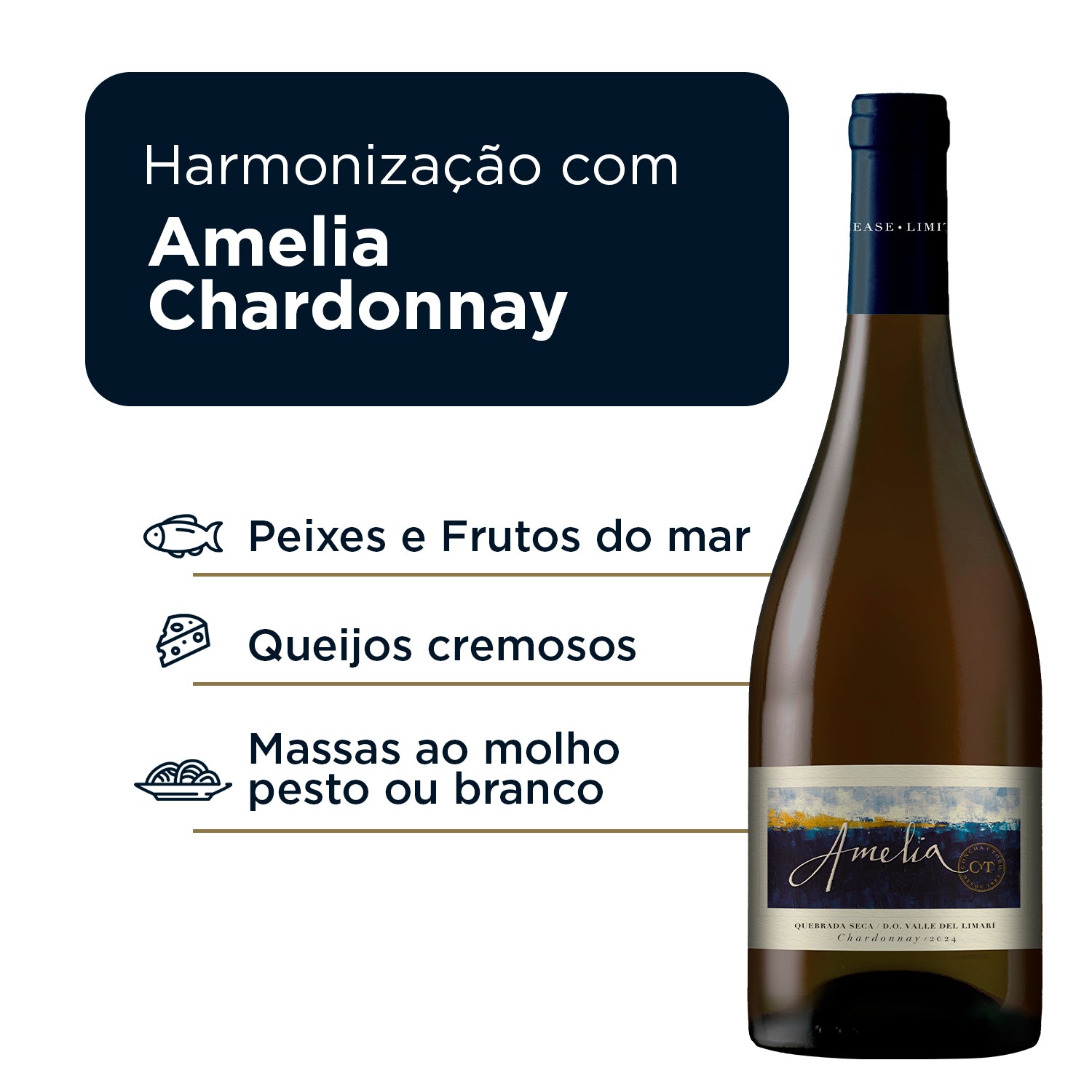 Kit Terrunyo e Amelia Brancos - 2 garrafas