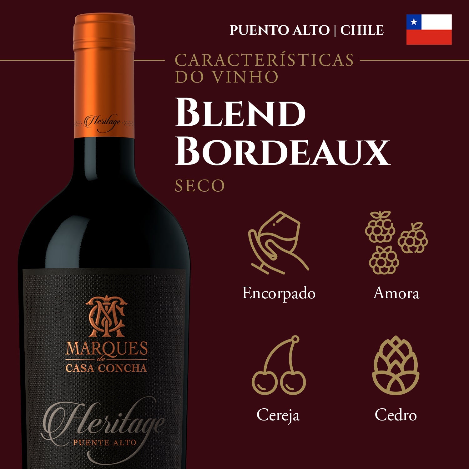 Marques De Casa Concha Heritage Cabernet Sauvignon
