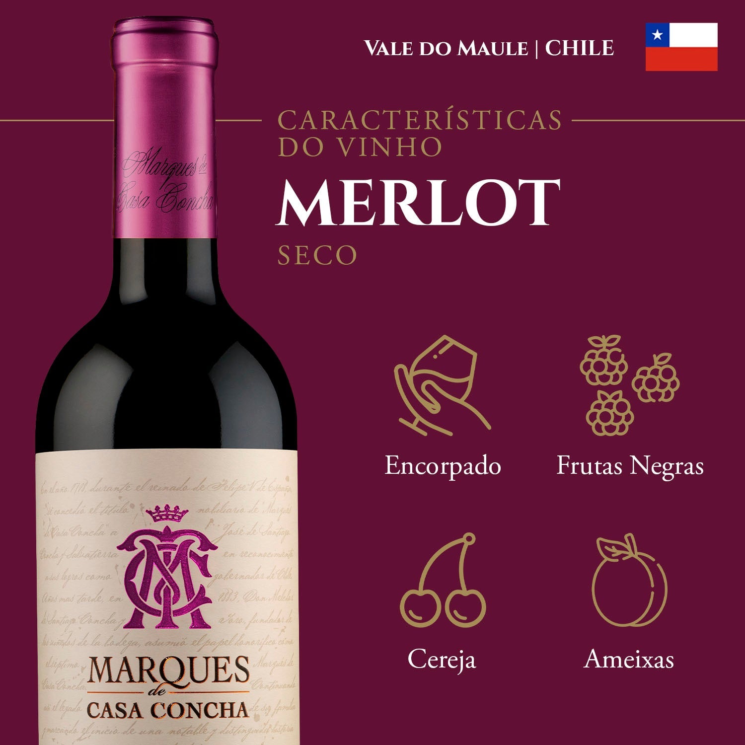 Marques De Casa Concha Merlot