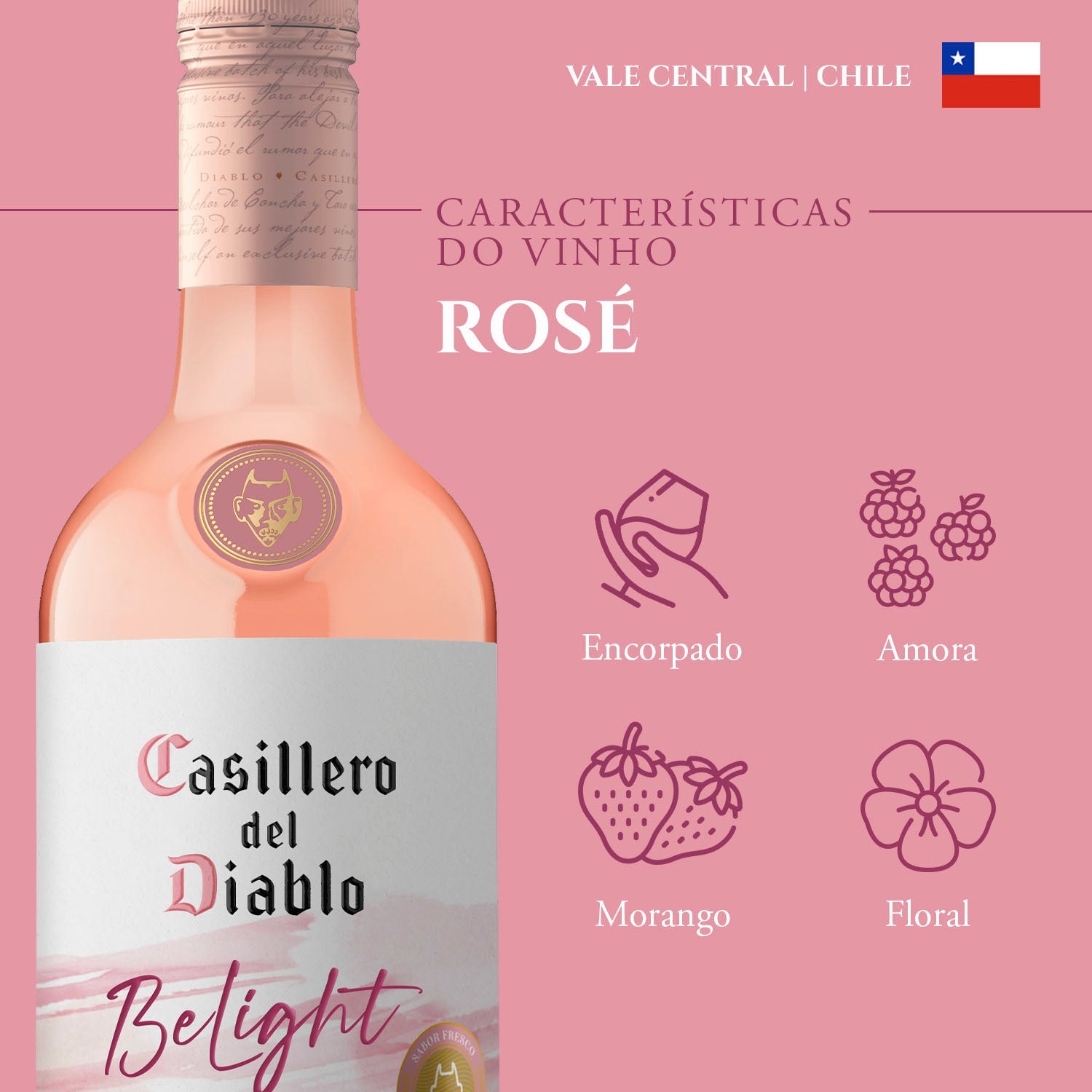 Casillero del Diablo Reserva Belight Rosé