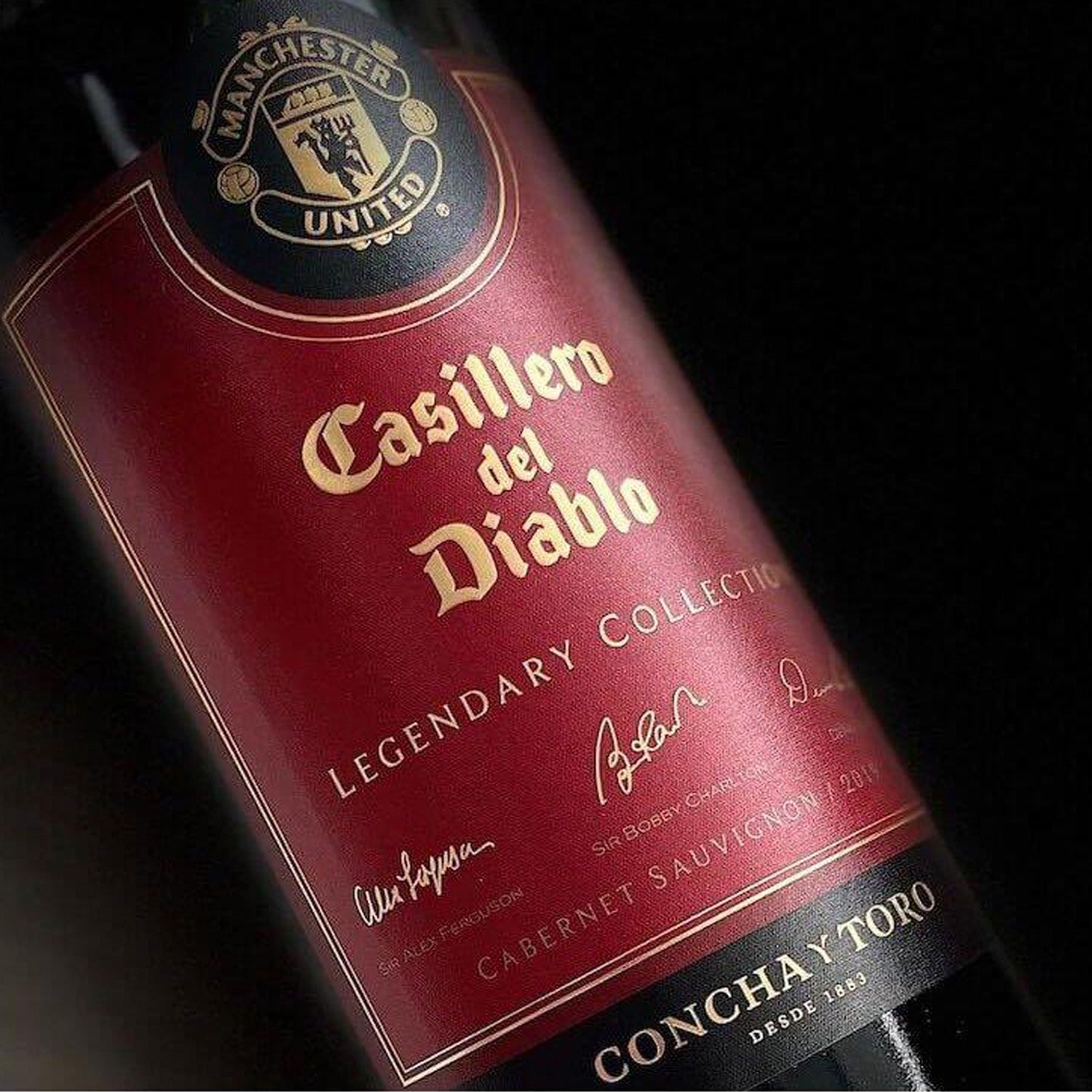 Casillero del Diablo Legendary Collection Manchester United