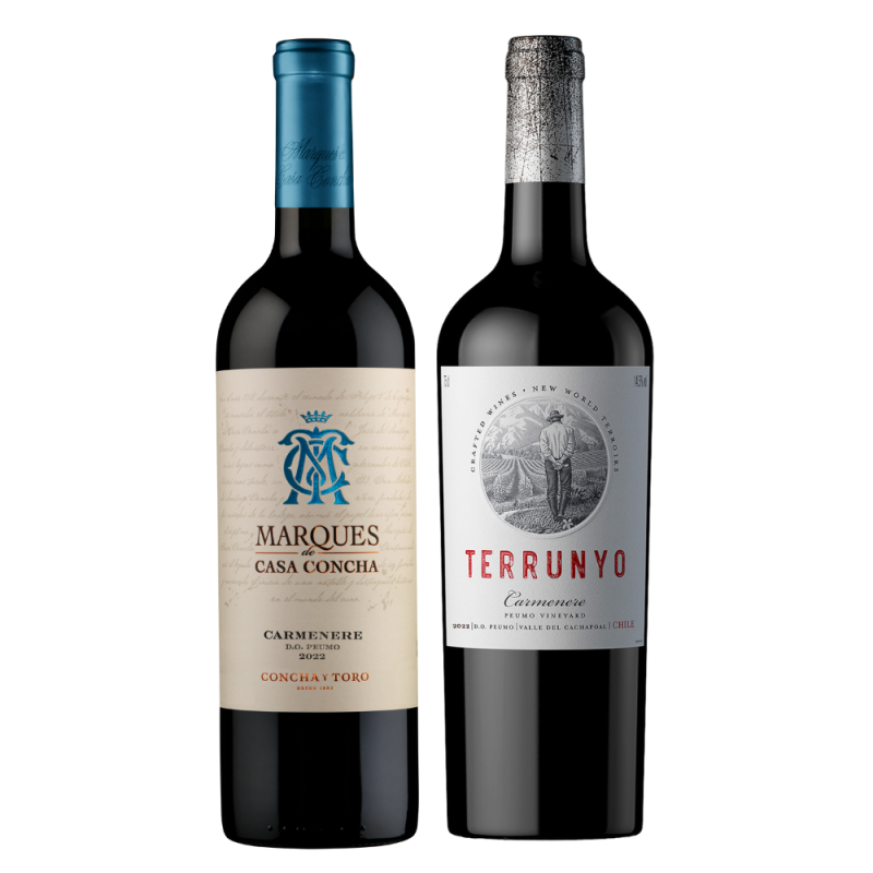 Kit Terrunyo & Marques de Casa Concha Carmenere