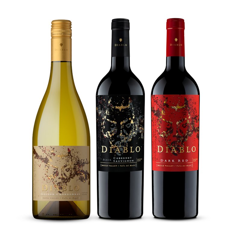 Kit Familia Diablo 750ml - 3 garrafas