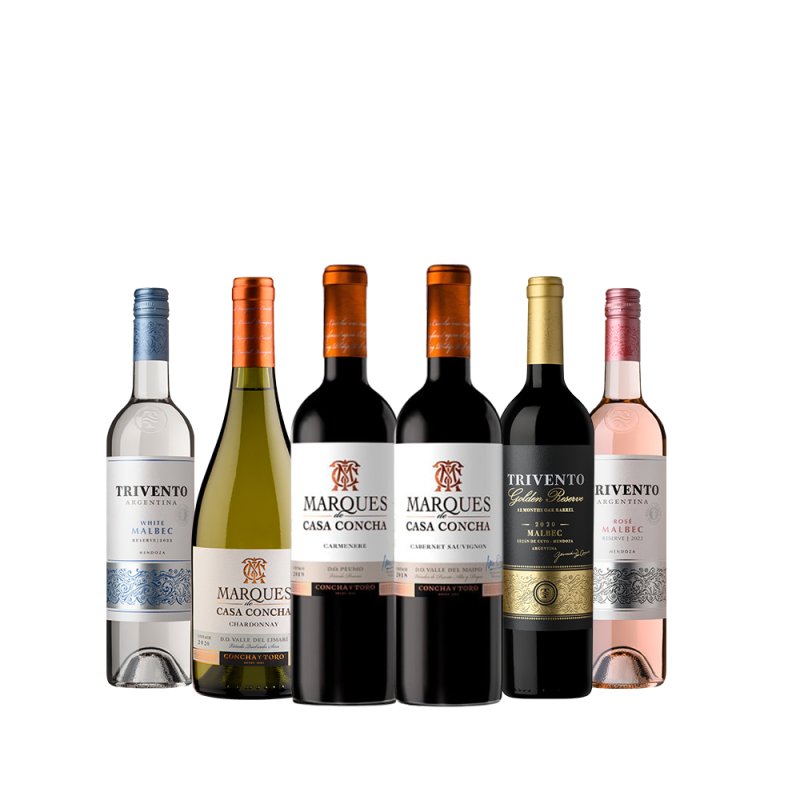 Kit Vinhos Especiais Descorcha - 6 garrafas