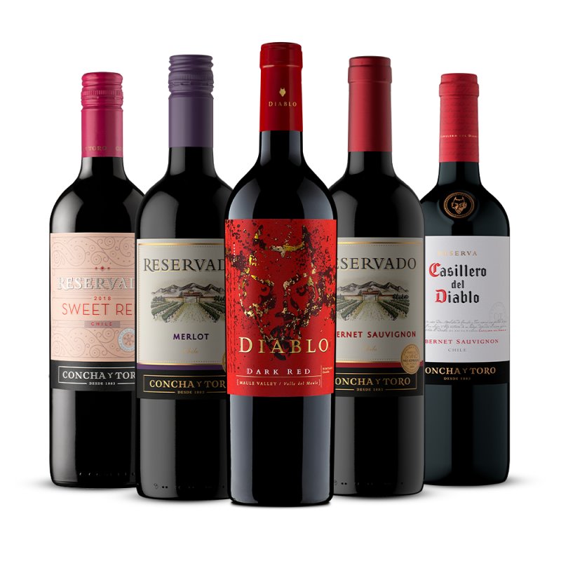 Garrafa de Kit Mais Vendidos Tintos, kits, 750 ml