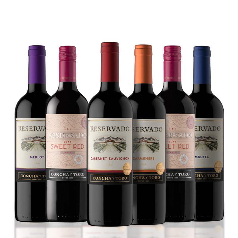 Kit Família Reservado Tinto - 6 garrafas